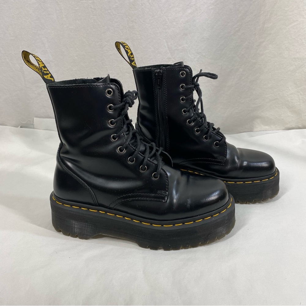 Dr Marten Jadon Platform Boots Size 7M